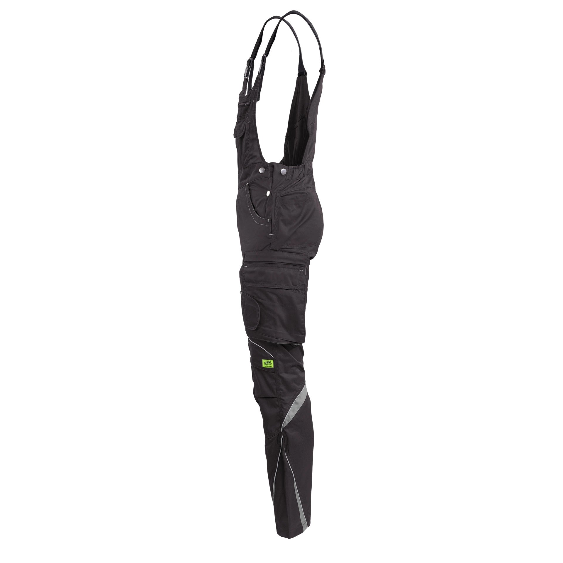 TMG Kult Worker Work dungarees grey - KW-420050_Latzhose-anthrazit_seite_1920x1920